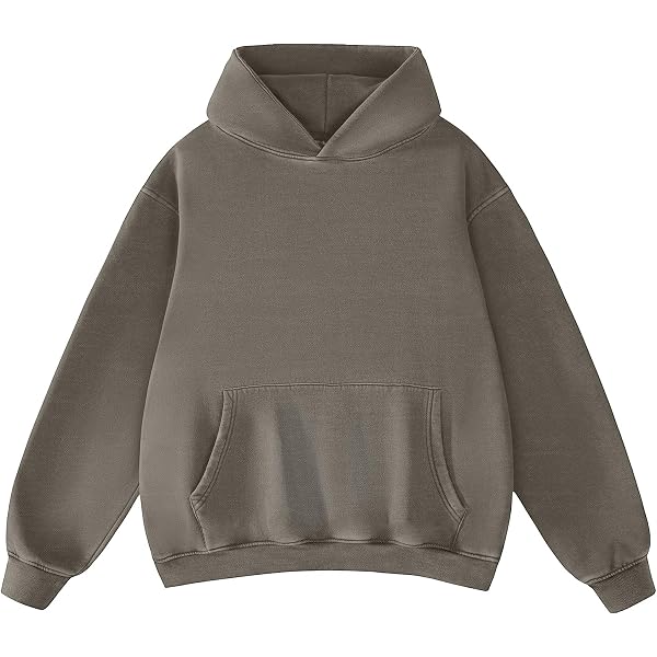 DXSHCV Oversize Men's Vintage Hoodie Pullover Long Sleeve
